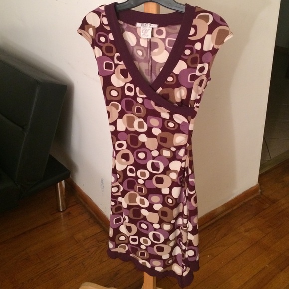 Multi-color Marble Print Dress