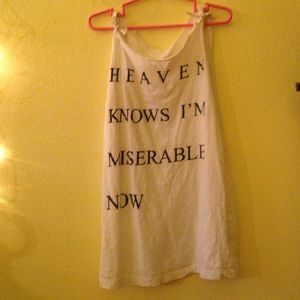 vintage distressed tank