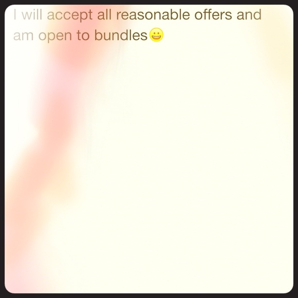 No trades. Reasonable offers considered.