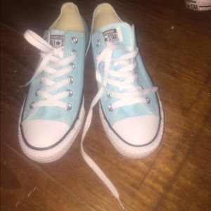 Light blue converse