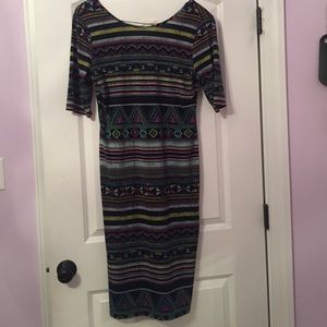 Tribal print dress