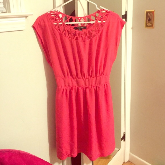 Pink summer dress