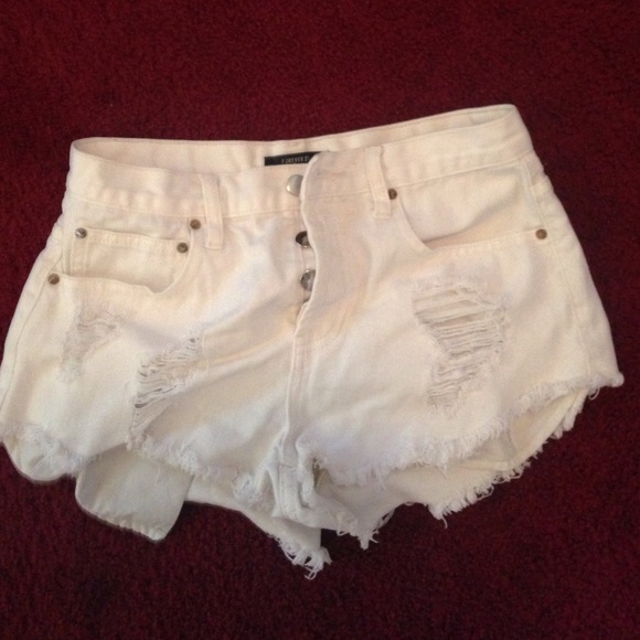 Forever 21 high waist shorts