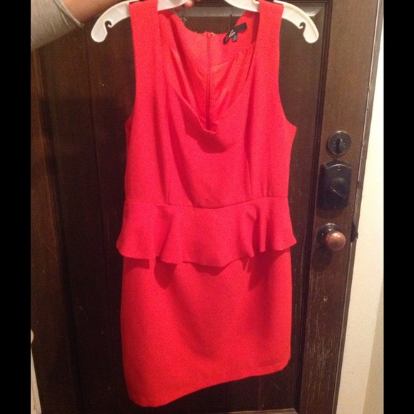 Red dress