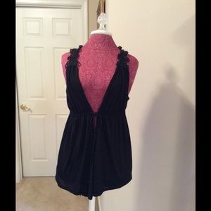 Large Charlotte Russe  black cover up