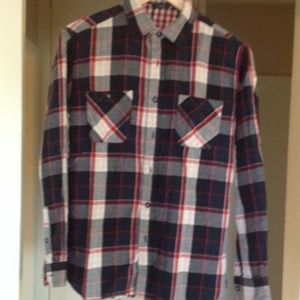 Pre owned Mens Checkerd Shirt Sz M (fits like a S)