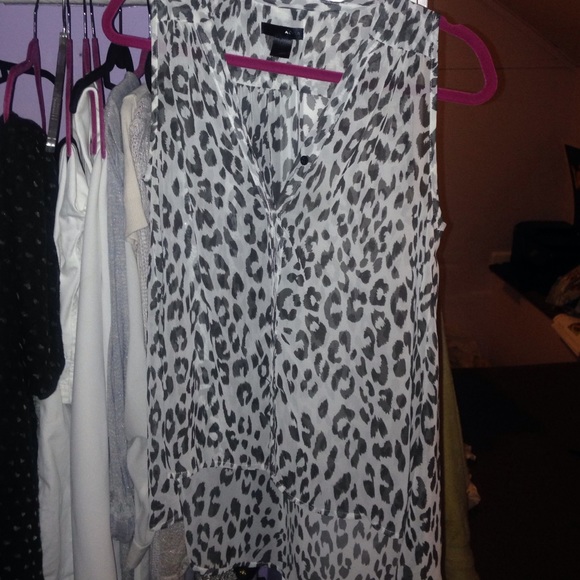 Hi-Lo Sheer  Shirt