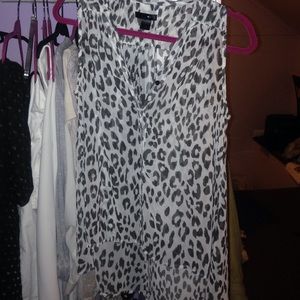 Hi-Lo Sheer  Shirt