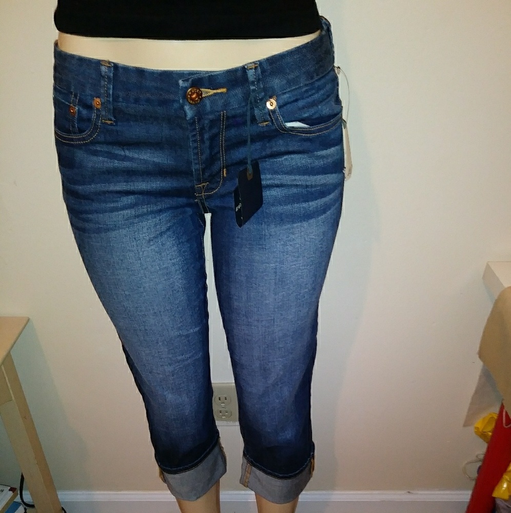 Nwt Lucky Brand crop jeans sz 27
