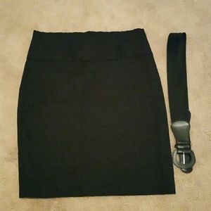 Black Pencil Skirt
