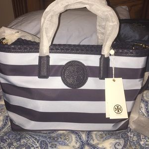 Tory Burch Marion Printed small E/ W Tote