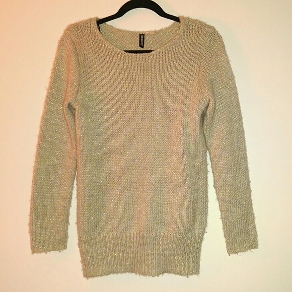 H&M Golden Knit Sweater