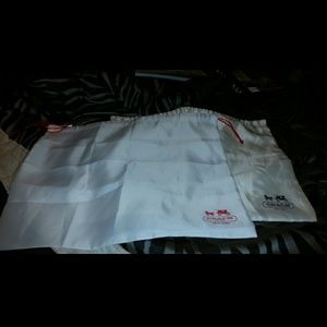 Coach dust bags