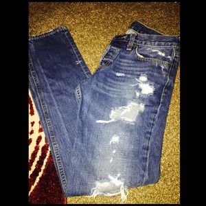 Hollister distressed jeans