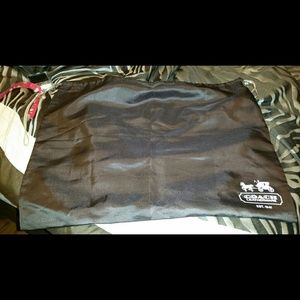 Coach dust bag