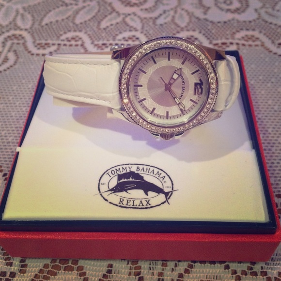 Tommy Bahama White Relax Watch