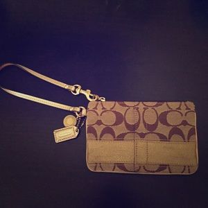 Coach wristlet