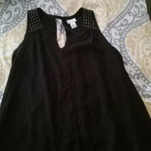 Large maternity blouse