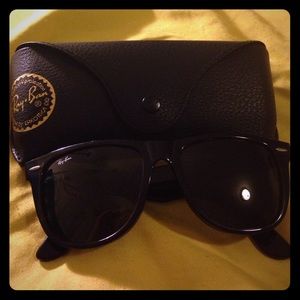 Authentic original Ray Ban 2140 Large Wayfarers