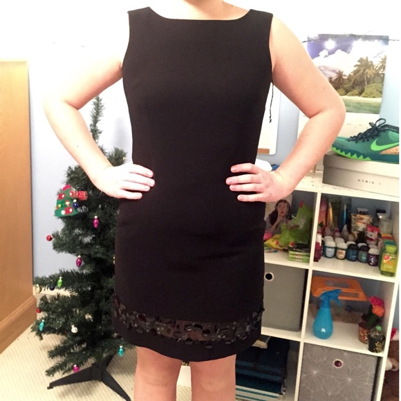 Jones New York Short Black Special Occassion Dress