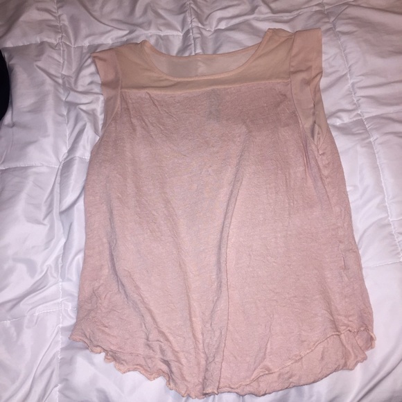 Light pink rolled up too