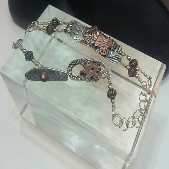 Fine & Sterling Silver "I.D." Style Bracelet