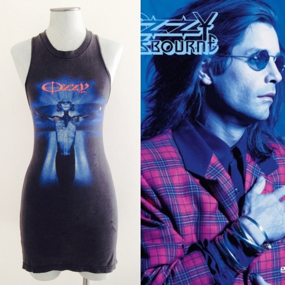 ozzy osbourne purple outfit