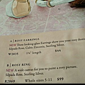 SOLD-Silpada "Rosy" Ring 925 THAI Sterling