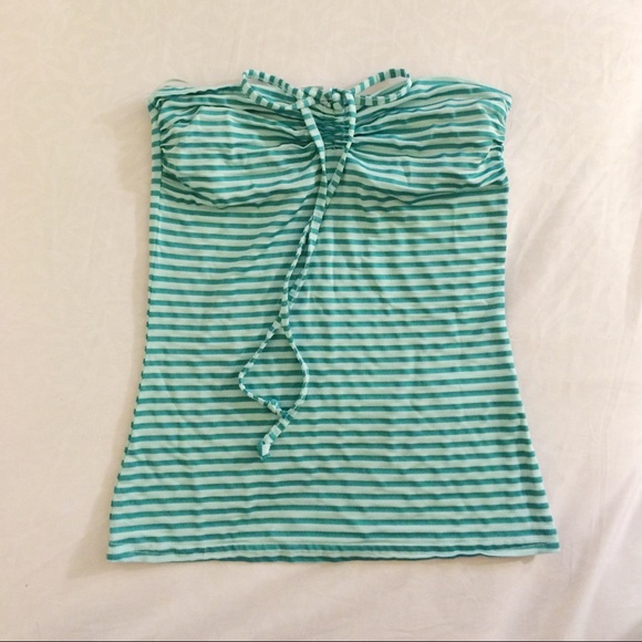 H&M Striped Halter Top