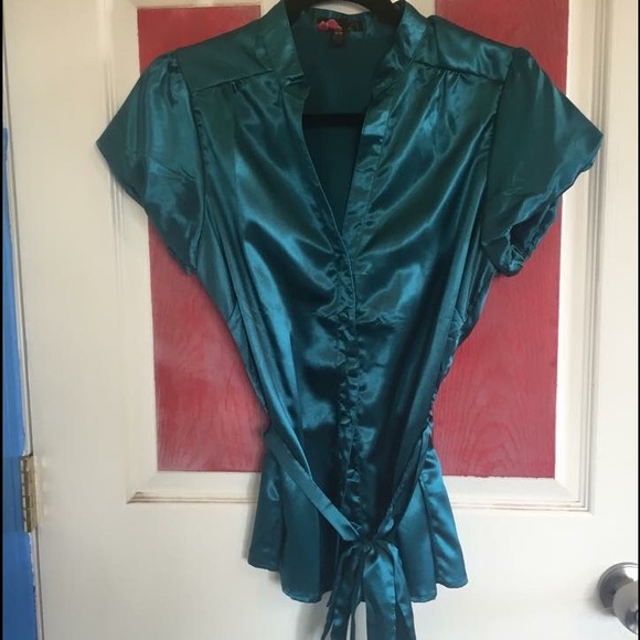 F21 silk top