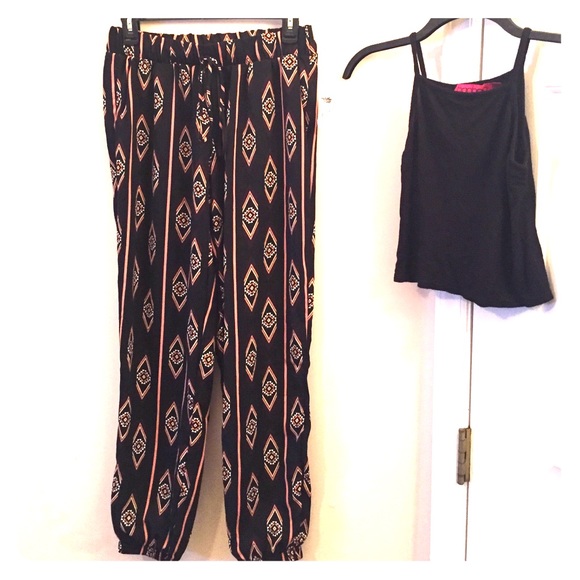 Printed loose pants - Picture 1 of 3
