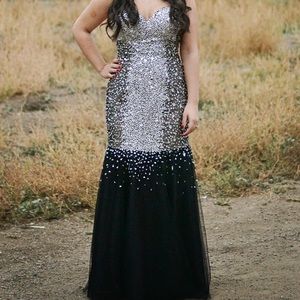 Beautiful black gown