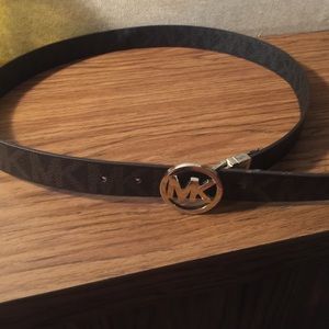 MK belt, leather