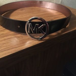 Black Authentic MK belt
