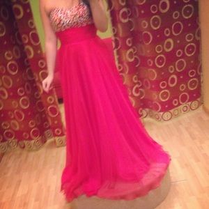 Beautiful Red Gown