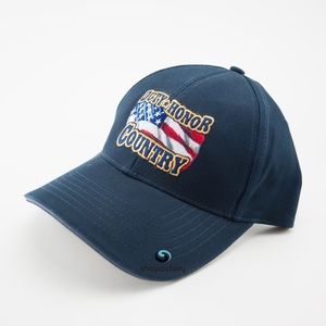 US military cap navy blue - "Duty Honor & Country"