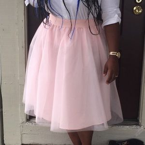 Pink tu-tu skirt
