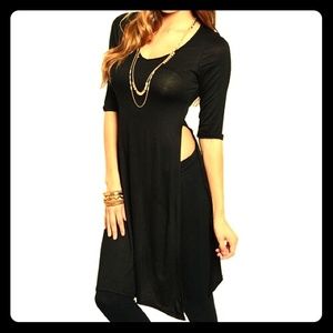 Midi Top with Side Slits