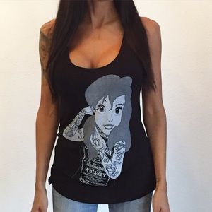 Punk rock Ariel tank top