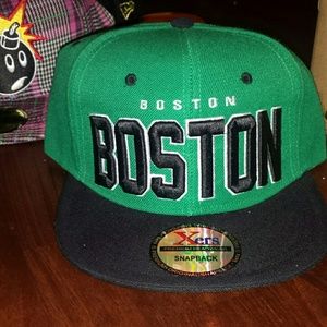 Boston Celtics hat. Snap back