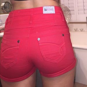 Red shorts great condition