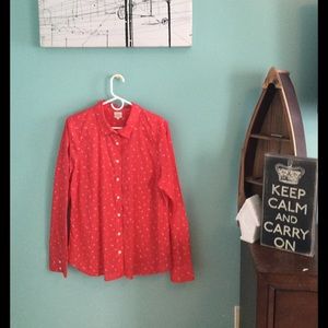 J. Crew Nautical Button Up