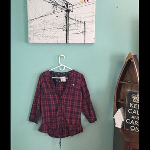 Abercrombie Plaid Shirt