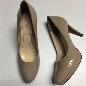 Cole Haan heels in nude