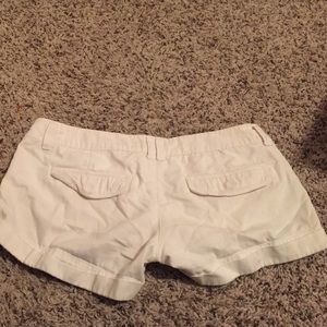 White American eagle shorts