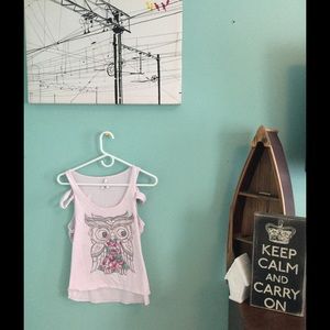 Delia's Owl Tank Top