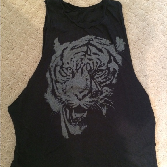 Brandy Melville Tiger Muscle Tee