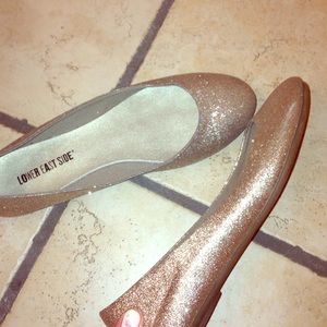 Gorgeous sparkly flats-NEVER WORN