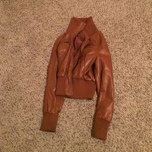 Leather jacket