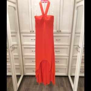 Orange Tadashi dress